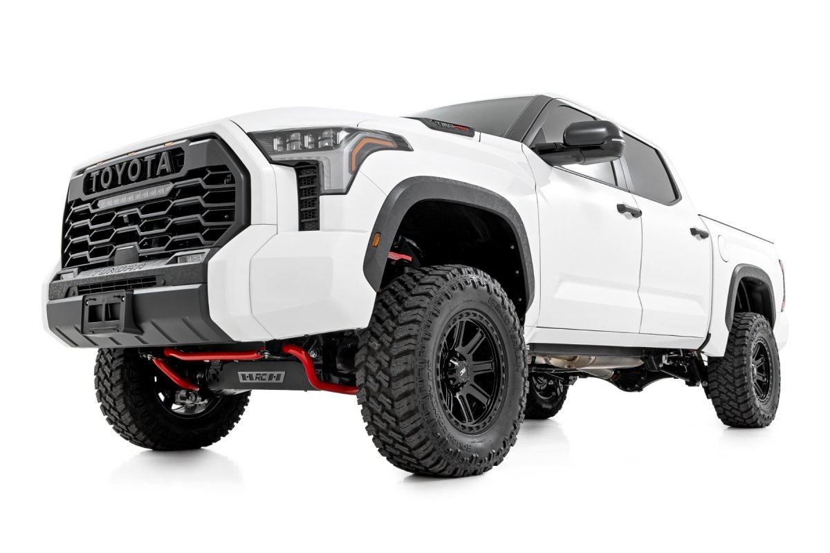 Toyota Tundra Suspension Lift Kit - Front + Rear - Rough Country - 6 Inch - '22-'26